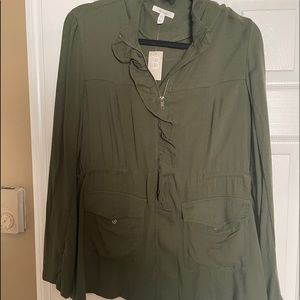 Maurices ruffled jacket